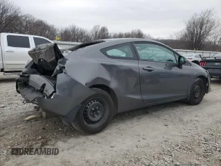2013 Honda Civic Cpe LX with VIN 2HGFG3B51DH521795, listed as a Copart auction lot 43772055 with 83,740 mi miles and Salvage Title. Bid and sale history available at carsss.com. Image 3.