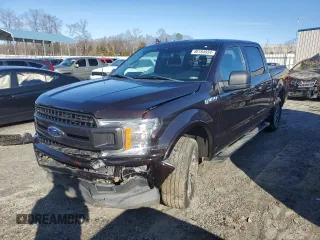 2020 Ford F-150 XL with VIN 1FTEW1CP3LFB61043, listed as a Copart auction lot 86164934 with 128,305 mi miles and Salvage Title. Bid and sale history available at carsss.com. Image 1.
