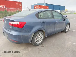 2016 Kia Rio LX with VIN KNADM4A39G6641920, listed as a IAAI auction lot 42158020 with 136,055 mi miles and . Bid and sale history available at DreamBid. Image 4.
