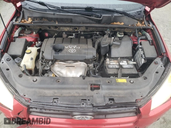 2010 Toyota RAV4 with VIN JTMZF4DV9A5023736, listed as a Copart auction lot 44595515 with 136,810 mi miles and Salvage Title. Bid and sale history available at carsss.com. Image 12.