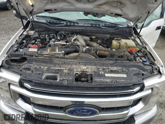 2020 Ford F-350 XL with VIN 1FT8W3BT2LED34466, listed as a Copart auction lot 50171615 with 78,460 mi miles and Salvage title. Bid and sale history available at DreamBid. Image 11.