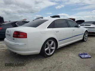 2009 Audi A8 L 4.2L with VIN WAUMV94E79N002967, listed as a Copart auction lot 76050044 with 0 mi miles and Non Repairable. Bid and sale history available at carsss.com. Image 3.