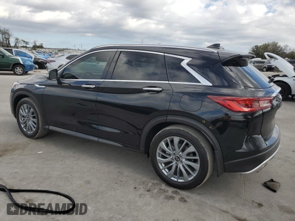 2024 Infiniti QX50 Luxe с VIN 3PCAJ5BA9RF109558, выставлен на аукционе Copart как лот 45926985 с пробегом 15 191 миль миль и На запчасти • Non repairable. История ставок и продаж доступна на DreamBid. Изображение 2.