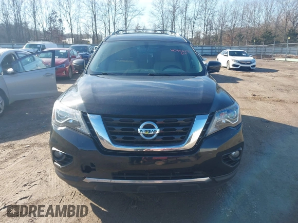 2018 Nissan Pathfinder S with VIN 5N1DR2MN0JC675254, listed as a IAAI auction lot 41492432 with 66,571 mi miles and . Bid and sale history available at DreamBid. Image 12.