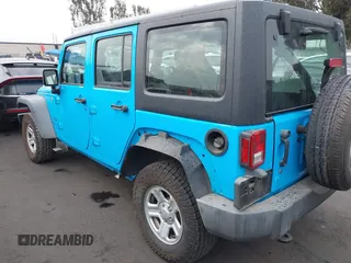 2018 Jeep Wrangler Unlimited Sport with VIN 1C4BJWDG8JL909376, listed as a IAAI auction lot 41632019 with 40,968 mi miles and . Bid and sale history available at DreamBid. Image 3.
