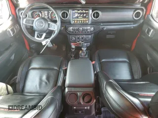2020 Jeep Gladiator Rubicon with VIN 1C6JJTBG4LL117104, listed as a Copart auction lot 62068545 with 148,294 mi miles and Non repairable. Bid and sale history available at DreamBid. Image 8.