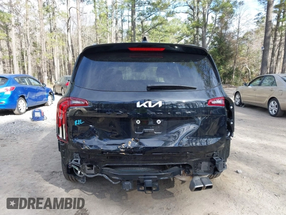 2022 Kia Telluride SX z VIN 5XYP5DHC7NG296481, wystawiony jako IAAI lot #41759359 z przebiegiem 46 857 mil mil oraz . Historia ofert i sprzedaży dostępna na DreamBid. Obrazek 17.