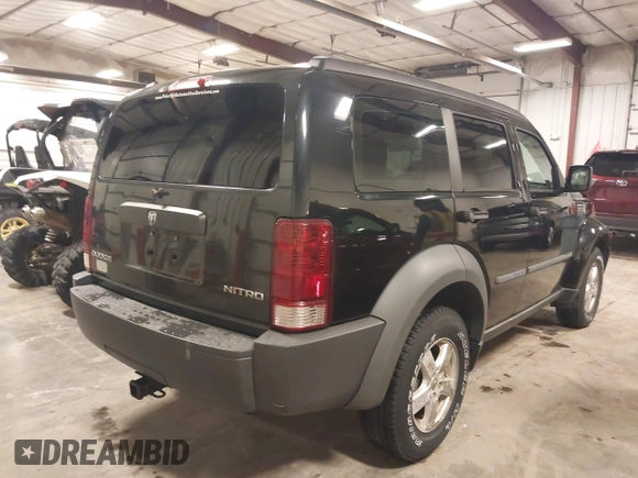 2007 Dodge Nitro SXT with VIN 1D8GU28K97W682907, listed as a IAAI auction lot 42022690 with 158,225 mi miles and . Bid and sale history available at DreamBid. Image 4.