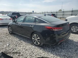 2016 Kia Optima SXL Turbo with VIN 5XXGV4L20GG015059, listed as a Copart auction lot 51288985 with 115,945 mi miles and Salvage Title. Bid and sale history available at carsss.com. Image 2.