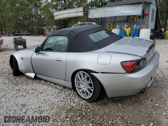 2003 Honda S2000 with VIN JHMAP11413T002901, listed as a Copart auction lot 48122405 with 208,560 mi miles and Salvage Title. Bid and sale history available at DreamBid. Image 2.