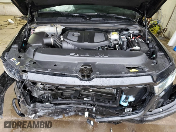2025 Ram 1500 Big Horn with VIN 1C6SRFFPXSN511220, listed as a Copart auction lot 44011285 with 20,861 mi miles and Salvage Title. Bid and sale history available at carsss.com. Image 11.