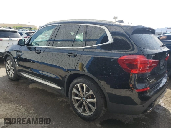 2019 BMW X3 sDrive30i with VIN 5UXTR7C52KLR51402, listed as a Copart auction lot 54653295 with 58,457 mi miles and Clean Title. Bid and sale history available at DreamBid. Image 2.