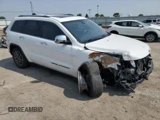2019 Jeep Grand Cherokee Limited with VIN 1C4RJEBG5KC643232, listed as a Copart auction lot 58371565 with 106,423 mi miles and Salvage title. Bid and sale history available at DreamBid. Image 4.