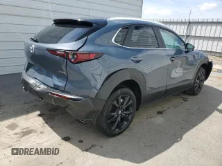 2025 Mazda CX-30 S Carbon Edition z VIN 3MVDMBCM2SM799150, wystawiony jako Copart lot #50815975 z przebiegiem 223 mil mil oraz Szkoda całkowita • Salvage title. Historia ofert i sprzedaży dostępna na DreamBid. Obrazek 3.