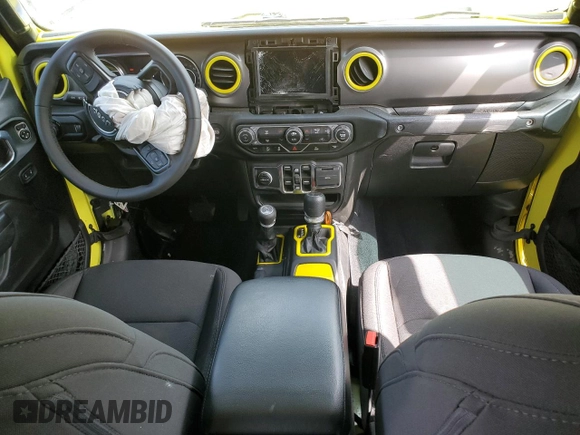 2023 Jeep Gladiator Sport S with VIN 1C6HJTAG3PL572662, listed as a Copart auction lot 53447045 with Not provided miles and Non repairable. Bid and sale history available at DreamBid. Image 8.