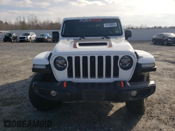2021 Jeep Gladiator Mojave z VIN 1C6JJTEG6ML559637, wystawiony jako Copart lot #44196855 z przebiegiem 70 015 mil mil oraz Szkoda całkowita • Salvage title. Historia ofert i sprzedaży dostępna na DreamBid. Obrazek 5.