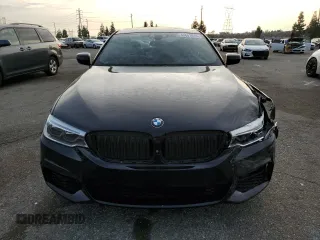 2018 BMW 5 Series 530i with VIN WBAJA5C59JG898206, listed as a Copart auction lot 43661015 with 75,243 mi miles and Salvage Title. Bid and sale history available at carsss.com. Image 5.