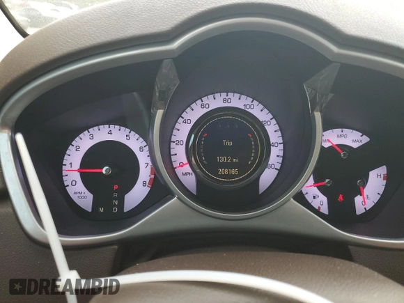2011 Cadillac SRX Performance Collection with VIN 3GYFNBEY3BS626864, listed as a Copart auction lot 43356105 with 208,165 mi miles and Salvage Title. Bid and sale history available at carsss.com. Image 9.