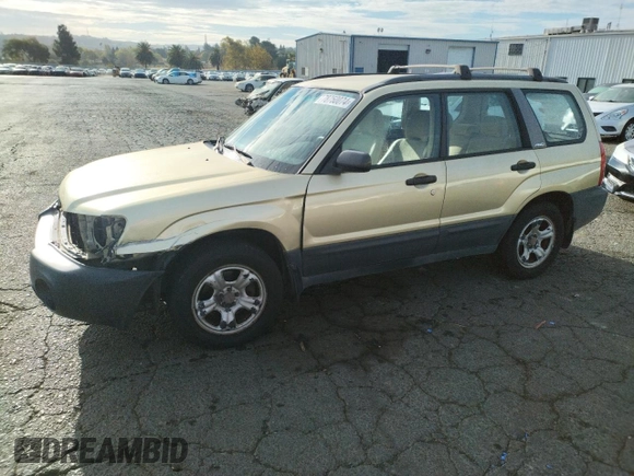 2003 Subaru Forester X with VIN JF1SG63683H737806, listed as a Copart auction lot 78750074 with 109,099 mi miles and Salvage Title. Bid and sale history available at carsss.com. Image 1.