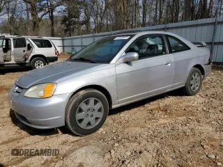 2001 Honda Civic EX with VIN 1HGEM22931L074533, listed as a Copart auction lot 43559835 with 265,590 mi miles and Salvage Title. Bid and sale history available at carsss.com. Image 1.