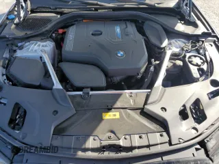 2023 BMW 5 Series 530e with VIN WBA13AG02PCL73814, listed as a Copart auction lot 86818824 with Not provided miles and Salvage title. Bid and sale history available at DreamBid. Image 13.