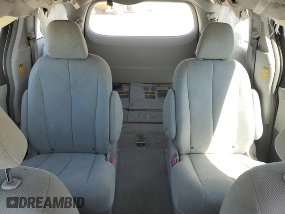 2014 Toyota Sienna L with VIN 5TDZK3DC9ES468417, listed as a Copart auction lot 49970045 with 168,176 mi miles and Salvage Title. Bid and sale history available at carsss.com. Image 10.