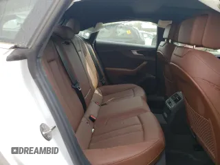 2018 Audi A5 Sportback Premium Plus with VIN WAUENCF57JA134721, listed as a Copart auction lot 43304073 with 0 mi miles. Bid and sale history available at carsss.com. Image 10.