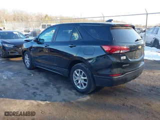 2024 Chevrolet Equinox LS with VIN 3GNAXHEG8RL313194, listed as a IAAI auction lot 41272769 with 26,060 mi miles. Bid and sale history available at carsss.com. Image 3.