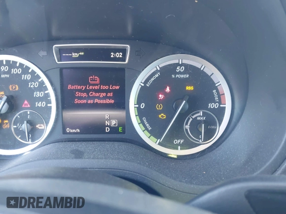 2014 Mercedes-Benz B Electric Drive with VIN WDDVP9AB5EJ002730, listed as a IAAI auction lot 41308975 with 31,365 mi miles and . Bid and sale history available at DreamBid. Image 18.
