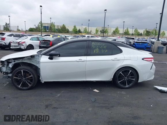 2020 Toyota Camry XSE with VIN 4T1K61AK3LU368467, listed as a IAAI auction lot 42168601 with 78,907 mi miles and . Bid and sale history available at DreamBid. Image 14.