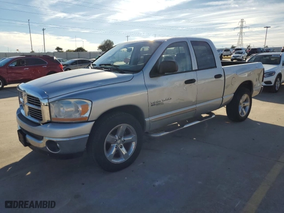 2006 Dodge Ram 1500 ST with VIN 1D7HA18N26J106609, listed as a Copart auction lot 80347644 with 161,746 mi miles and Salvage Title. Bid and sale history available at carsss.com. Image 1.