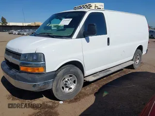 2021 Chevrolet Express Cargo with VIN 1GCWGAF71M1242604, listed as a IAAI auction lot 42525581 with Not provided miles and . Bid and sale history available at DreamBid. Image 17.