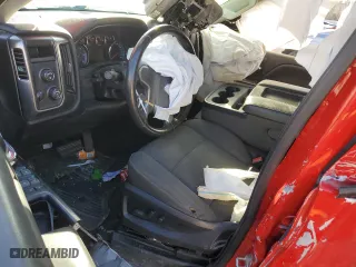 2018 Chevrolet Silverado 1500 LT with VIN 3GCUKREC6JG587563, listed as a Copart auction lot 84720984 with 0 mi miles and Salvage Title. Bid and sale history available at carsss.com. Image 8.
