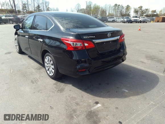 2017 Nissan Sentra SV with VIN 3N1AB7APXHY376910, listed as a IAAI auction lot 41892380 with 120,277 mi miles. Bid and sale history available at carsss.com. Image 3.