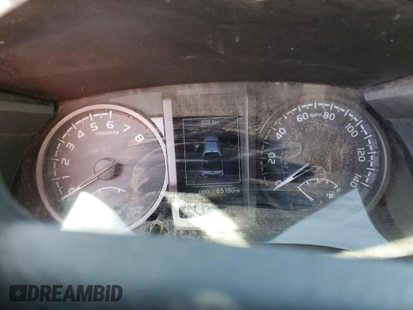 2017 Toyota Tacoma SR5 z VIN 3TMCZ5AN7HM071683, wystawiony jako Copart lot #53665755 z przebiegiem 65 180 mil mil oraz Szkoda całkowita • Salvage title. Historia ofert i sprzedaży dostępna na DreamBid. Obrazek 9.