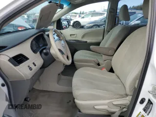 2012 Toyota Sienna with VIN 5TDZK3DC8CS186489, listed as a Copart auction lot 50469485 with Not provided miles and Salvage title. Bid and sale history available at DreamBid. Image 10.
