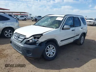 2005 Honda CR-V EX with VIN JHLRD78855C019859, listed as a IAAI auction lot 42150979 with 247,364 mi miles. Bid and sale history available at carsss.com. Image 6.