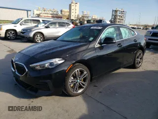 2023 BMW 2 Series 228i with VIN WBA53AK07P7M11037, listed as a Copart auction lot 48798675 with 37,386 mi miles and Salvage Title. Bid and sale history available at carsss.com. Image 1.