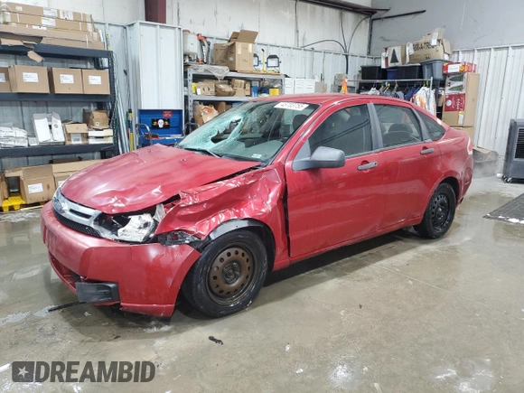 2009 Ford Focus S with VIN 1FAHP34N29W155770, listed as a Copart auction lot 45703755 with 362,227 mi miles and Salvage Title. Bid and sale history available at carsss.com. Image 1.