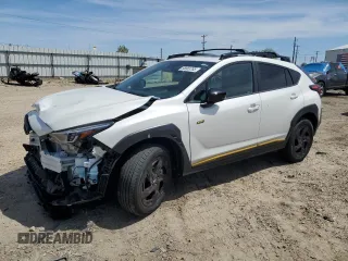 2025 Subaru Crosstrek Special Sports with VIN 4S4GUHF62S3700208, listed as a Copart auction lot 58063765 with 3,929 mi miles and Salvage title. Bid and sale history available at DreamBid. Image 1.