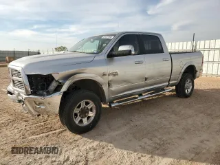 2012 Ram 2500 Laramie Longhorn with VIN 3C6UD5GL0CG225867, listed as a Copart auction lot 80437904 with 217,708 mi miles and Salvage Title. Bid and sale history available at carsss.com. Image 1.