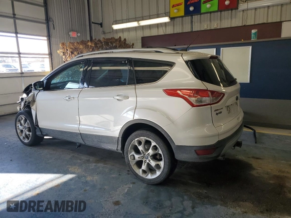 2013 Ford Escape Titanium with VIN 1FMCU0J99DUA61517, listed as a Copart auction lot 83746884 with 134,498 mi miles and Non Repairable. Bid and sale history available at carsss.com. Image 2.