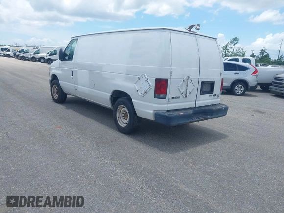 2010 Ford Econoline Cargo Commercial with VIN 1FTNE1EWXADA91492, listed as a IAAI auction lot 42707525 with 435,844 mi miles and . Bid and sale history available at DreamBid. Image 3.