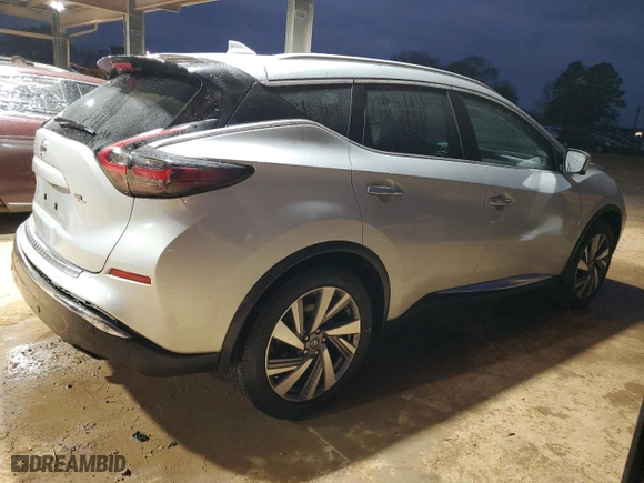 2019 Nissan Murano SV with VIN 5N1AZ2MJXKN116610, listed as a Copart auction lot 43729985 with 48,558 mi miles and Salvage Title. Bid and sale history available at carsss.com. Image 3.