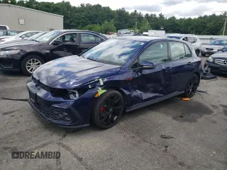 2022 Volkswagen Golf GTI SE with VIN WVW487CD1NW136319, listed as a Copart auction lot 58085044 with 11,856 mi miles and Salvage Title. Bid and sale history available at carsss.com. Image 1.