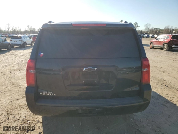 2019 Chevrolet Tahoe LS with VIN 1GNSCAKC3KR368076, listed as a Copart auction lot 46339485 with 77,963 mi miles and Salvage Title. Bid and sale history available at carsss.com. Image 6.