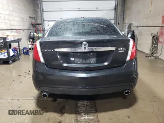 2011 Lincoln MKS EcoBoost with VIN 1LNHL9FT2BG609077, listed as a Copart auction lot 59341025 with 184,591 mi miles and Salvage title. Bid and sale history available at DreamBid. Image 6.