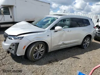2020 Cadillac XT6 AWD Premium Luxury with VIN 1GYKPDRS0LZ122836, listed as a Copart auction lot 49836373 with 0 mi miles. Bid and sale history available at carsss.com. Image 1.