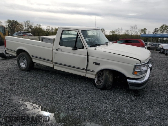 1994 Ford F-150 with VIN 1FTEF15N5RNA18735, listed as a Copart auction lot 50863625 with 140,898 mi miles and Salvage Title. Bid and sale history available at carsss.com. Image 4.