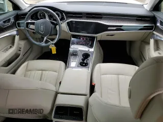 2019 Audi A6 Premium Plus with VIN WAUE8AF29KN127880, listed as a Copart auction lot 53241874 with 54,968 mi miles. Bid and sale history available at carsss.com. Image 8.